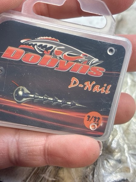 Condition photo showing New/Like New for Dobyns Nail Weights Fishing Terminal Tackle  3/32 oz.  15-pack