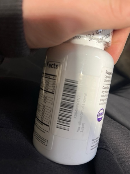 Condition photo showing New/Like New for Cortisol Supplements for Women & Men - Adrenal Support with Ashwagandha, L-Theanine & Holy Basil for Stress Relief, Mood & Steady Focus - Hormone Balance - 120 Vegan Capsules