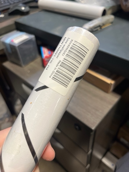 Condition photo showing New/Like New for Modern Stripe Wallpaper Peel and Stick Wallpaper 17.3" x 78.7" Geometric Wall paper Self Adhesive Removable Wallpapers Decorative White and Black Contact Paper for Bedroom Countertops Cabinet Vinyl