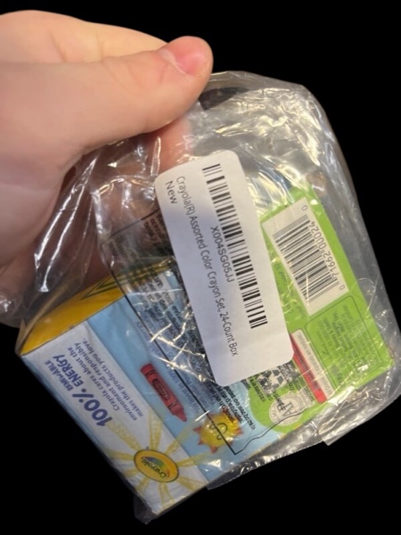 Condition photo showing New/Like New for Crayola(R) Assorted Color Crayon Set, 24-Count Box 24 Count (Pack of 1)