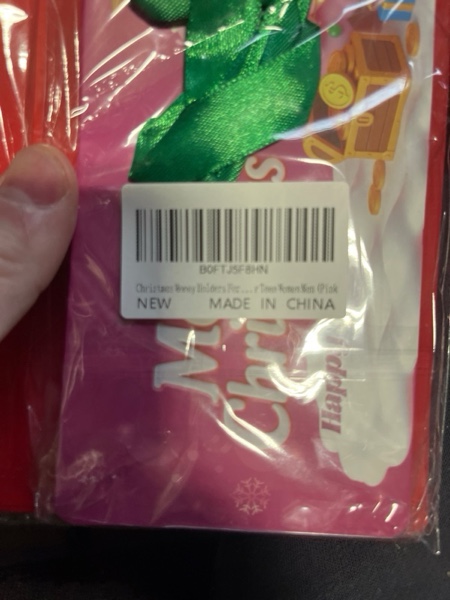 Condition photo showing New/Like New for Christmas Money Holders For Cash, Christmas Cash Gift Envelopes 10 Slots, Surprise Gifts Card Ideas For Teen Women Men (Pink Xmas)