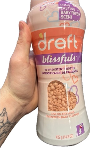 Condition photo showing New/Like New for Dreft Blissfuls in-Wash Scent Booster Beads, Baby Fresh (14.8 Ounce)
