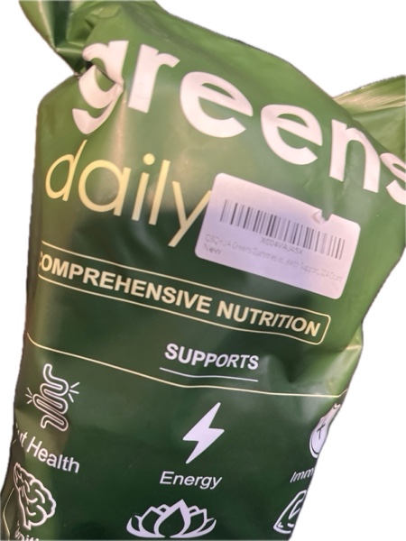Condition photo showing New/Like New for Greens Gummies with Chlorella and Spirulina — Maintain Immunity, Digestive and Gut Health Support (224-Count)