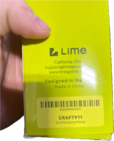 Condition photo showing New/Like New for GROWIT Soil Moisture Meter for Plants — Plant Moisture Meter for House Plants - Indoor and Outdoor Plants, No Batteries Required