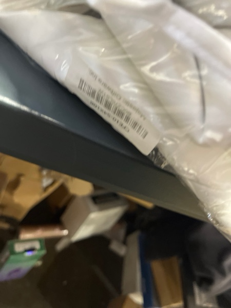 Condition photo showing New/Like New for Majestic Giftware PVC Faux Leather Cut Fabric 3 Yard (CFE10-54X108)| White Synthetic Vinyl Faux Leather Sheets by The Yard for DIY Crafts, Upholstery | Waterproof & Easy to Clean - 54" X 108"