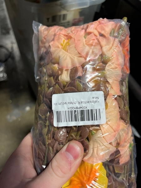 Condition photo showing New/Like New for Artificial Mums for Outdoors Fake Fall Flowers Plants for Autumn Decoration, 12 Bundles Silk Morning Glory with Eucalyptus Look Real UV Resistant Faux Mums for Outside Planters Yard Patio Porch, Mix 3 Mixed(4 Light Orange, 4 Orange, 4 Yellow)