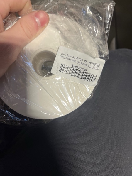 Condition photo showing New/Like New for Christmas Velvet Ribbon 40 Yards Khaki Velvet Ribbon for Gift Wrapping 4 Rolls Vintage Fabric for DIY Craft Xmas Wrapping Bow Wedding Party Decor (0.4inch,0.6inch,0.8inch,1inch)