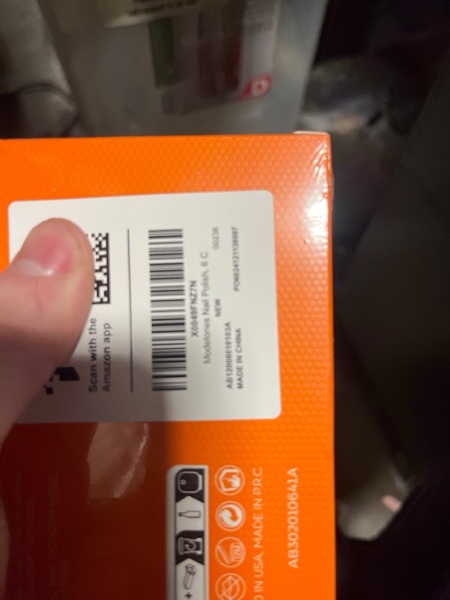 Condition photo showing New/Like New for modelones Nail Polish Set, 6 Colors 2025 Baby Blue Purple Nail Polish Set Shimmer Glitter Sliver Fast Drying Mini Nail Lacquer Kit Finger Manicure DIY Nail Art Home Salon Gift for Women Girl