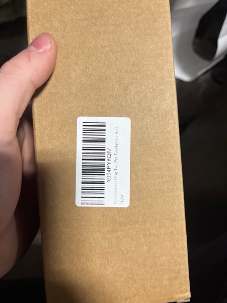 Condition photo showing New/Like New for Professional Pet Toothpaste for Cats & Dogs - Toothpaste & Tooth Brushing Kit - Plaque Control - Coconut Chicken Flavor, 2.1oz - Safe Oral Care for Dogs & Cats (Pet Toothpaste Set) 2.12 Ounce (Pack of 1)