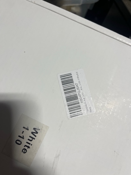 Condition photo showing New/Like New for Arch Wedding Table Numbers 1-10 with Stands, 6" X 7" Double Sided Acrylic Wedding Sign Holders, Durable Non-Fading Table Number for Wedding Reception, Events, and Centerpieces Pure White 1-10