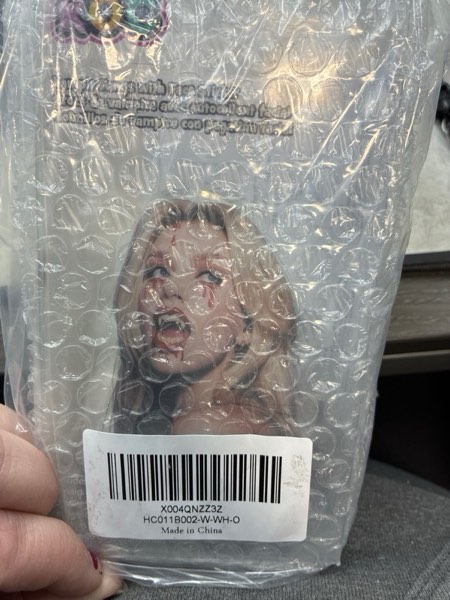 Condition photo showing New/Like New for 3 Pairs Vampire Teeth Set – Reusable Vampire Fangs in 3 Sizes for Halloween Cosplay, Costume Makeup, and Horror Party