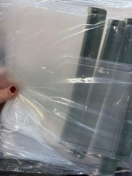 Condition photo showing New/Like New for Reusable Storage Bags for Food, Freezer Bags 6 Multi-Size Pack - Silicone Reusable Freezer Bags for Snacks, Sandwich, Fruits, Vegetables | Leak-Proof, BPA Free, Dishwasher & Freezer Safe