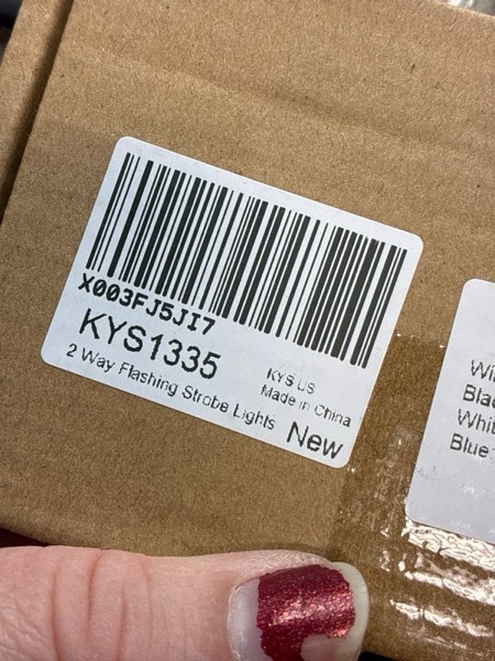 Condition photo showing New/Like New for Kinstecks 2 Way 21LEDs Flashing Strobe Lights Anti-Collision Lighting Brake Light for Motorcycle Car SUV Boat