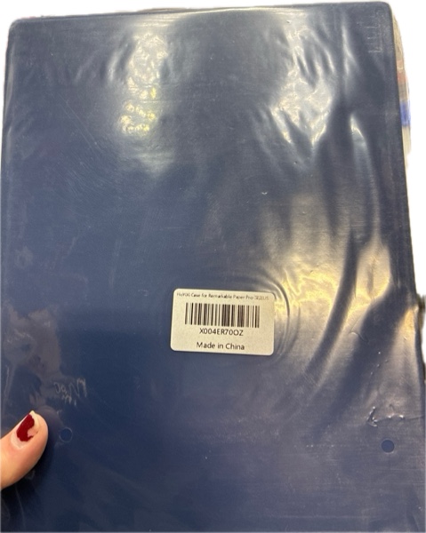 Condition photo showing New/Like New for Case for Remarkable Paper Pro 11.8” (2024 Released) — Lightweight and Hard Back Shell Protective Book Folio Cover, fit Remarkable Paper Tablet with 11.8” Color Display, Auto Sleep/Wake (Blue)