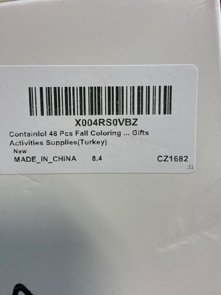 Condition photo showing New/Like New for Containlol 48 Pcs Fall Coloring Books Thanksgiving Mini Coloring Books Thanksgiving Activity Book Bulk Fall Harvest Party Favors for Autumn Birthday Goodie Bag Gifts Activities Supplies (Autumn)