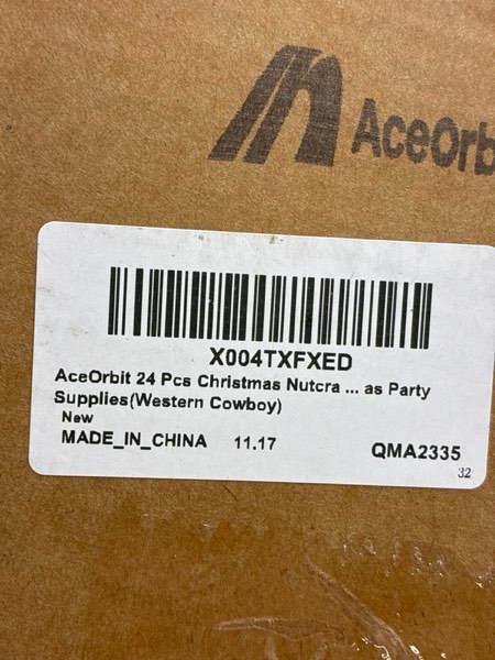 Condition photo showing New/Like New for 24 Pcs Christmas Nutcracker Ornaments 4.7 Inch Wooden Hanging Nutcrackers Figure for Christmas Tree Hanging Double-Sided Printing Holiday Decor Xmas Party Supplies(Captain Sailing)