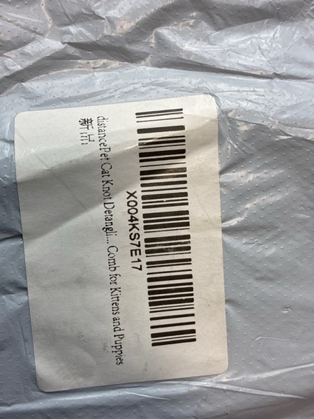 Condition photo showing New/Like New for Cat Knot Detangling Brush, Pet One Touch Detangling, Pet Loose Hair Steel Needle, for Cats and Dogs, Flea Brush, Flea Comb for Kittens and Puppies (Avocado Green)