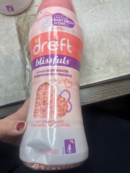 Condition photo showing New/Like New for Dreft Blissfuls in-Wash Scent Booster Beads, Baby Fresh, 14.8 Ounce