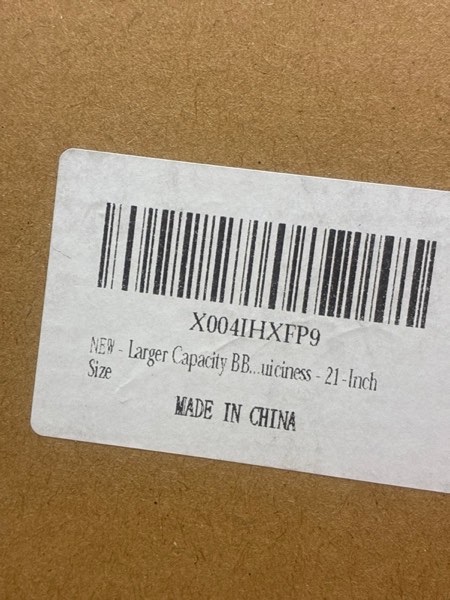 Condition photo showing New/Like New for Larger Capacity BBQ Blanket for Resting Meat - Wide Mouth BBQ Resting Blanket with Handle - Premium Insulated Aluminum Foil Meat Resting Bag for Longer Lasting Flavor and Juiciness - 21-Inch Size