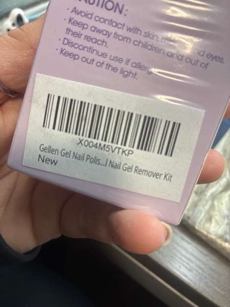 Condition photo showing New/Like New for Gellen Gel Nail Polish Remover, Gel Remover for Nails Quickly in 2-5 Minutes, Easy Use No Need to Soak or Wrap, Professional Nail Gel Remover Kit, Gellen Gel Polish Remover Pro Light purple
