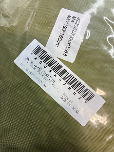 Condition photo showing New/Like New for ACROPIX Car Cover Waterproof All Weather Full Exterior Cover Rain Hail Sun Protector Car Cover Dark Greent Fit for Jeep Wrangler JK JL 4DR with Door Zipper - Pack of 1 Dark Green for Jeep Wrangler 4 Door
