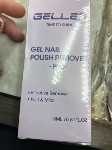Condition photo showing New/Like New for Gellen Gel Nail Polish Remover, Gel Remover for Nails Quickly in 2-5 Minutes, Easy Use No Need to Soak or Wrap, Professional Nail Gel Remover Kit, Gellen Gel Polish Remover Pro Light purple