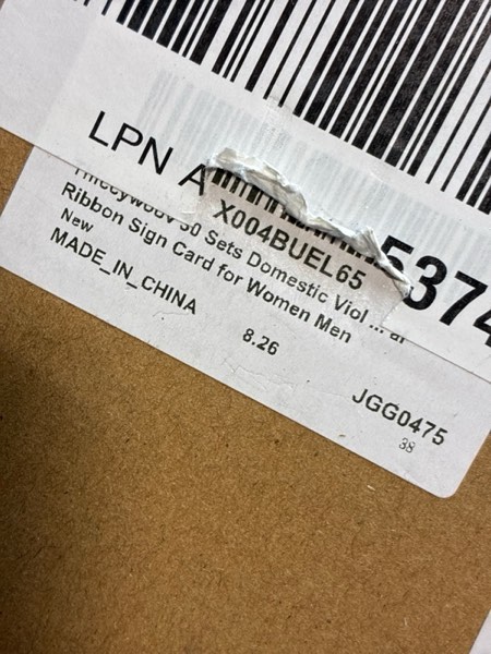 Condition photo showing New/Like New for 30 Set Purple Pancreatic Cancer Awareness Gift Purple Ribbon Keychain Domestic Violence Cancer Survivor for Women