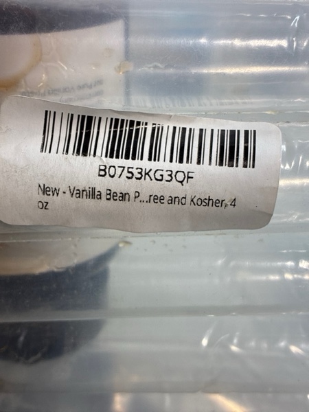 Condition photo showing Good Condition for Cambie - Vanilla Bean Paste, Pure Vanilla Paste for Baking and Cooking, All Natural, Non-GMO, Sustainably Sourced, & Kosher, 4 Ounces