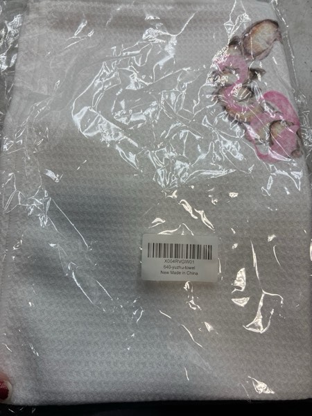 Condition photo showing New/Like New for Christmas Chinoiserie Kitchen Towels Decor,Pink Bow Oyster Christmas Wreath Towels Gifts,Pink Christmas Hand Towels for Bathroom Kitchen,Grandmillennial Decor,16x24 Inches Christmas-pink Bow Oyster