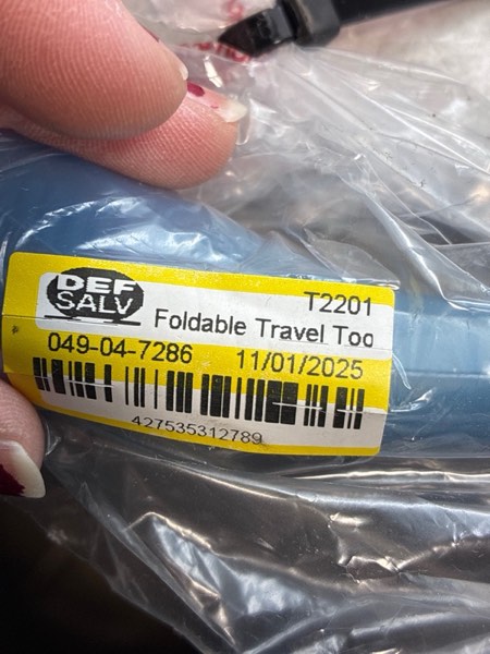 Condition photo showing New/Like New for Folding Travel Toothbrush