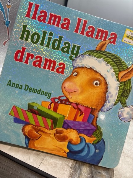 Condition photo showing New/Like New for Llama Llama Holiday Drama (Paperback) (Anna Dewdney)
