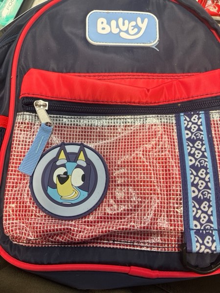 Condition photo showing New/Like New for Kids' Bluey 11" Mini Backpack - Blue