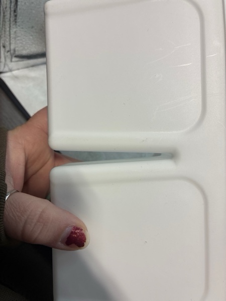 Condition photo showing New/Like New for Magnetic Storage Bin White, Teacher Supplies - up&up™