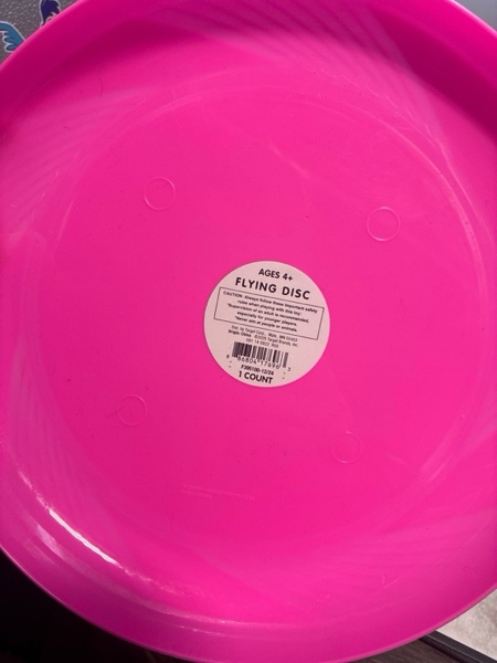 Condition photo showing New/Like New for Flying Disc Flying Disc - 1pc Neon Pink - Sun Squad™: Polypropylene Material