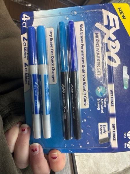 Condition photo showing New/Like New for Expo 4ct Asst Dry Erase Marker
