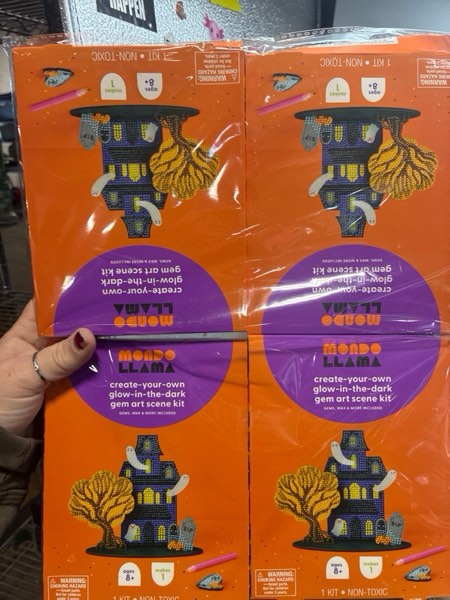 Condition photo showing New/Like New for Halloween Craft Glow Haunted House Gem Art Scene Kit - Mondo Llama™
