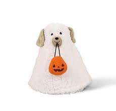 Halloween Plush Ghost Dog