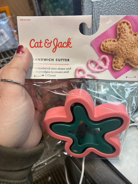 Condition photo showing New/Like New for Sandwich Cutter - Cat & Jack™ Flower: Stainless Steel, 1 Piece