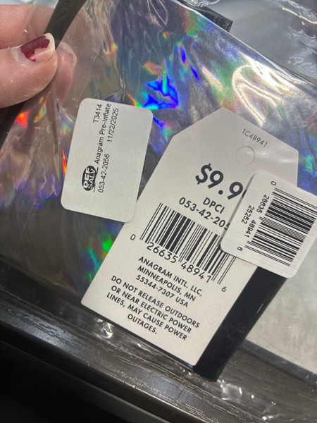 Condition photo showing New/Like New for 46 inch IRIDESCENT BARE BONES SKELETON