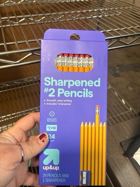 Condition photo showing New/Like New for 24ct Wood Pencil and Sharpener Kit - up&up™