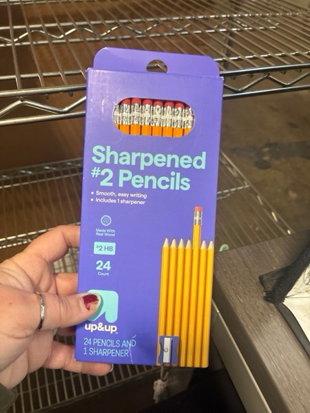 Condition photo showing New/Like New for 24ct Wood Pencil and Sharpener Kit - up&up™