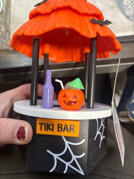Condition photo showing New/Like New for Target Bullseye Playground ~ Light-Up LED Spooky Halloween Tiki Bar 
