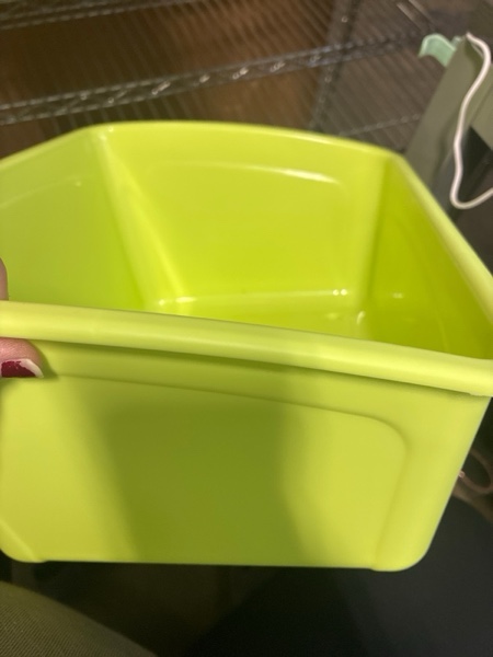 Condition photo showing New/Like New for Large Storage Bin Citron, Teacher Supplies - up&up™