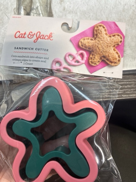 Condition photo showing New/Like New for Sandwich Cutter - Cat & Jack™ Flower: Stainless Steel, 1 Piece