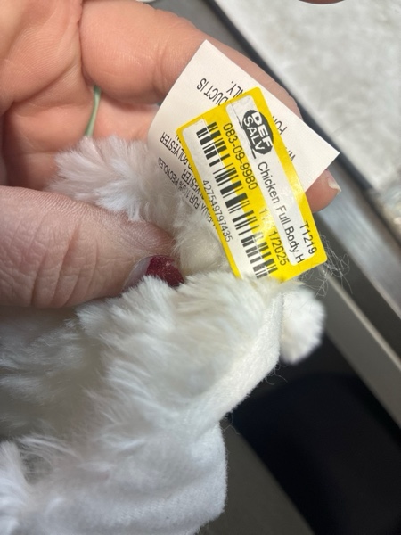 Condition photo showing New/Like New for Halloween Full Body White Chicken Dog Costume - M - Hyde & EEK! Boutique™