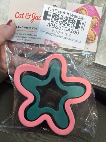 Condition photo showing New/Like New for Sandwich Cutter - Cat & Jack™ Flower: Stainless Steel, 1 Piece