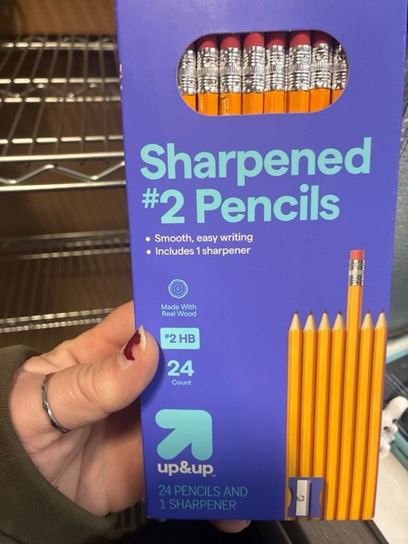 Condition photo showing New/Like New for 24ct Wood Pencil and Sharpener Kit - up&up™