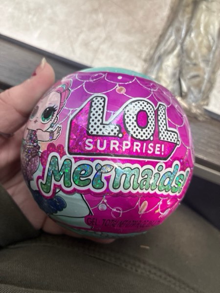 Condition photo showing New/Like New for LOL Surprise Mermaids Tots with Color Change Tail, Make A Mermaid Tail, 8 Dolls to Collect, Fashion Accessories, Great Gift for Kids Ages 4+