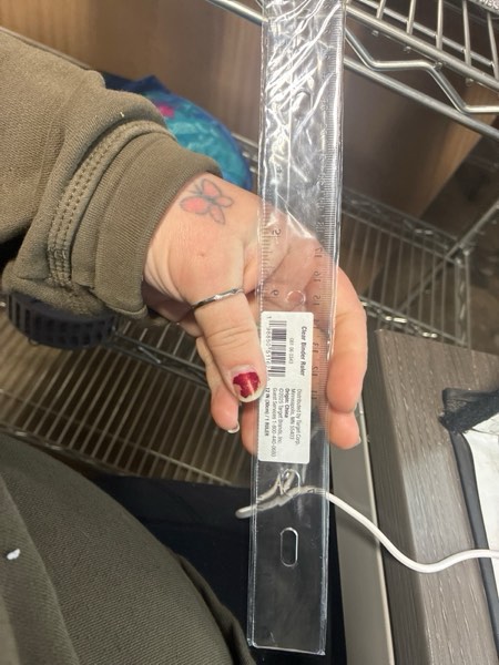 Condition photo showing New/Like New for Clear Binder Ruler - up&up™