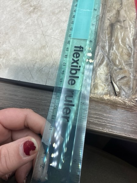 Condition photo showing New/Like New for 12" Flexible Ruler Turquoise - up&up™